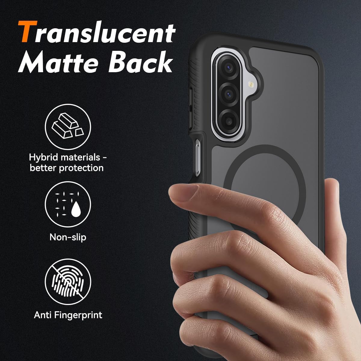 360 Magsafe Compatible Protection Case for Samsung Galaxy A57 5G