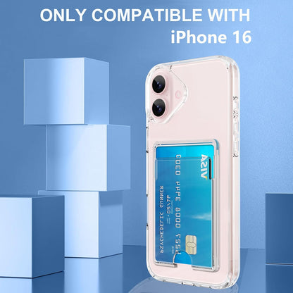 Clear Card case for iPhone 16