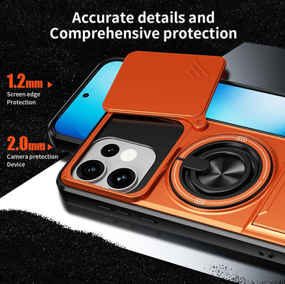 Magsafe Compatible Tough Ring Stand Case for Oppo Reno 16 Pro