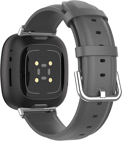 Leather Band for Fitbit Sense