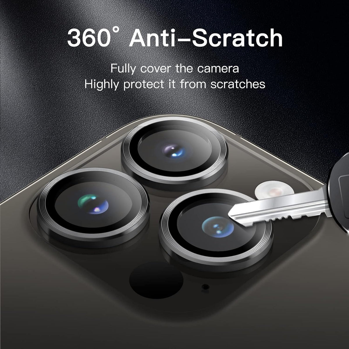 Camera Lens Protector Alloy Frame for iPhone 14 Pro