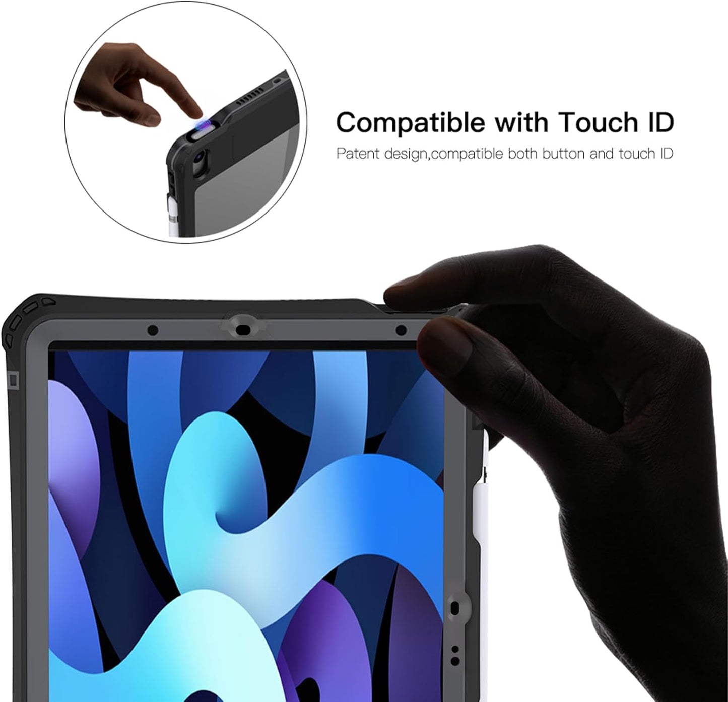 Waterproof Shockproof Case for iPad Air 11" M3 (2025) - Shellbox