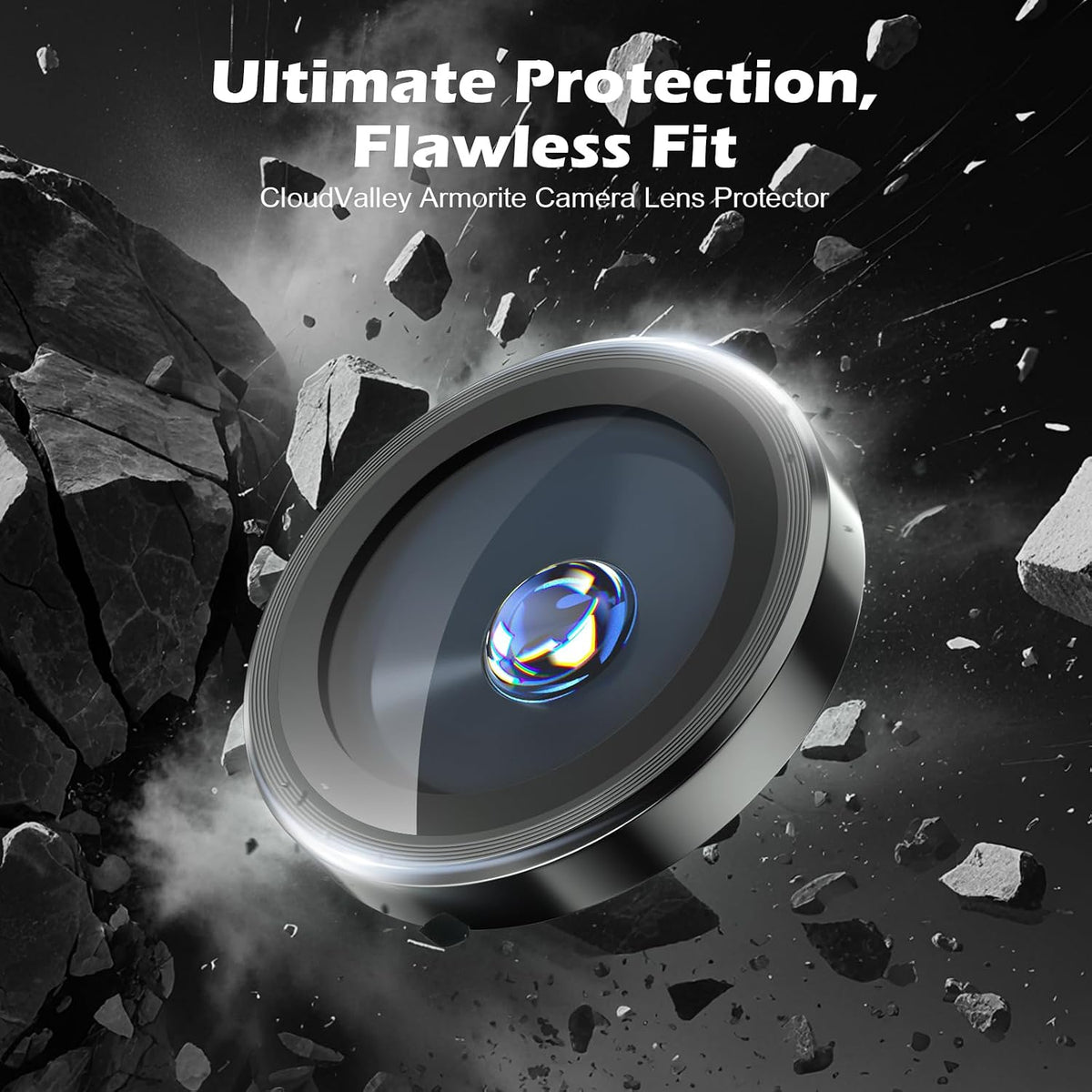 Camera Lens Protector Alloy Frame for iPhone 17