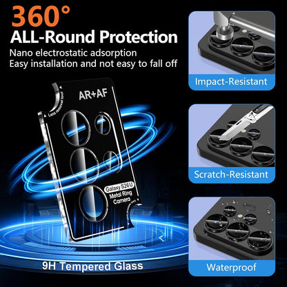 Camera Lens Protector Alloy Frame for Samsung Galaxy S25 Ultra