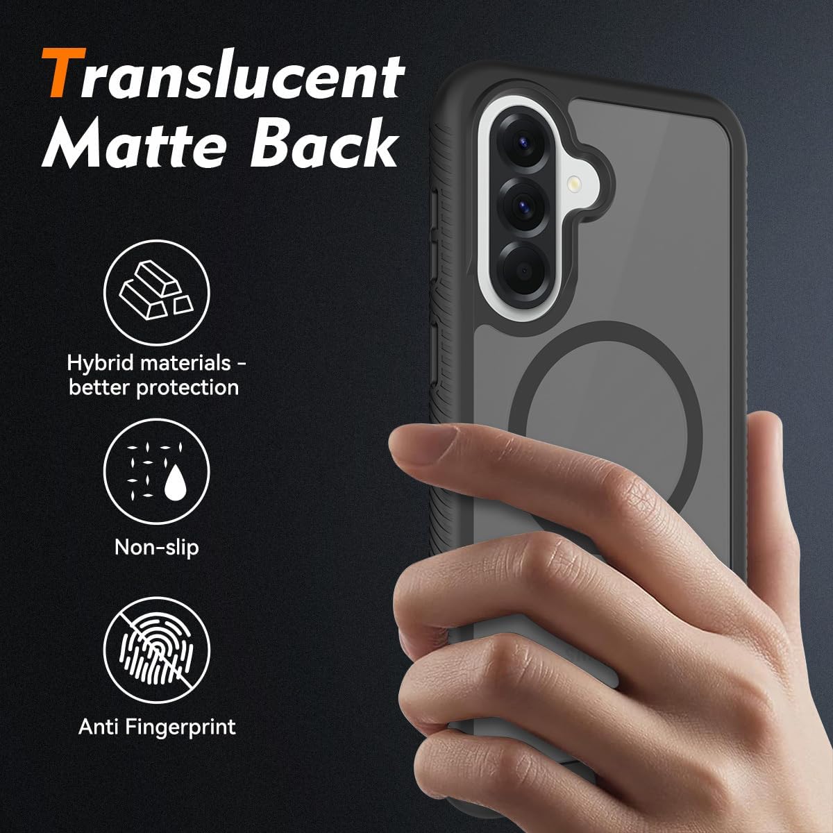 360 Magsafe Compatible Protection Case for Samsung Galaxy A57 5G
