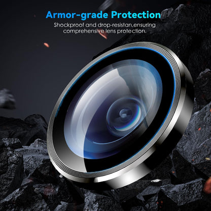 Camera Lens Protector Alloy Frame for iPhone 16 Plus