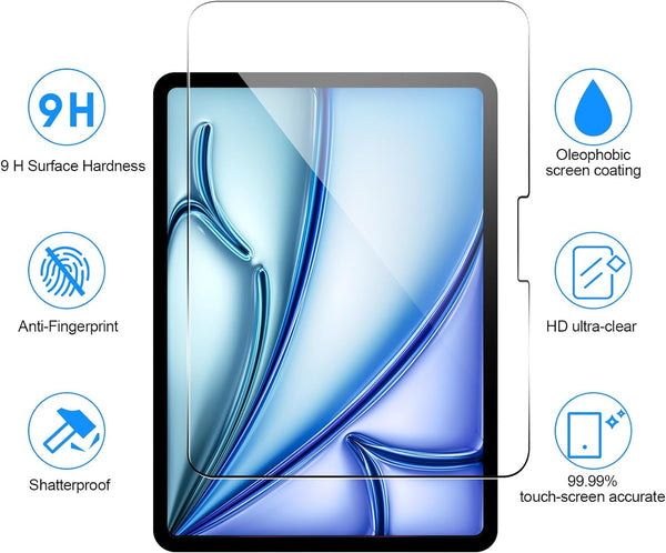 Glass Screen Protector for iPad Pro 11" M4 (2024)