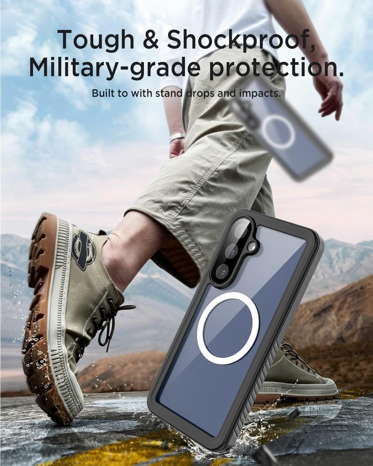 Redpepper Waterproof Magsafe Compatible case for Samsung Galaxy S26 FE