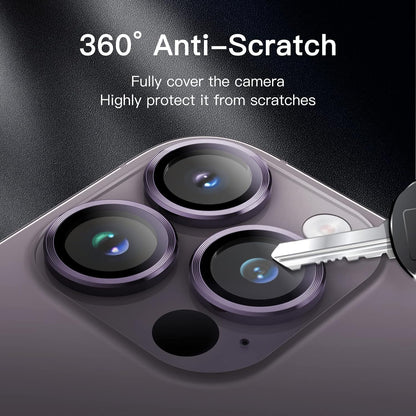 Camera Lens Protector Alloy Frame for iPhone 14 Pro