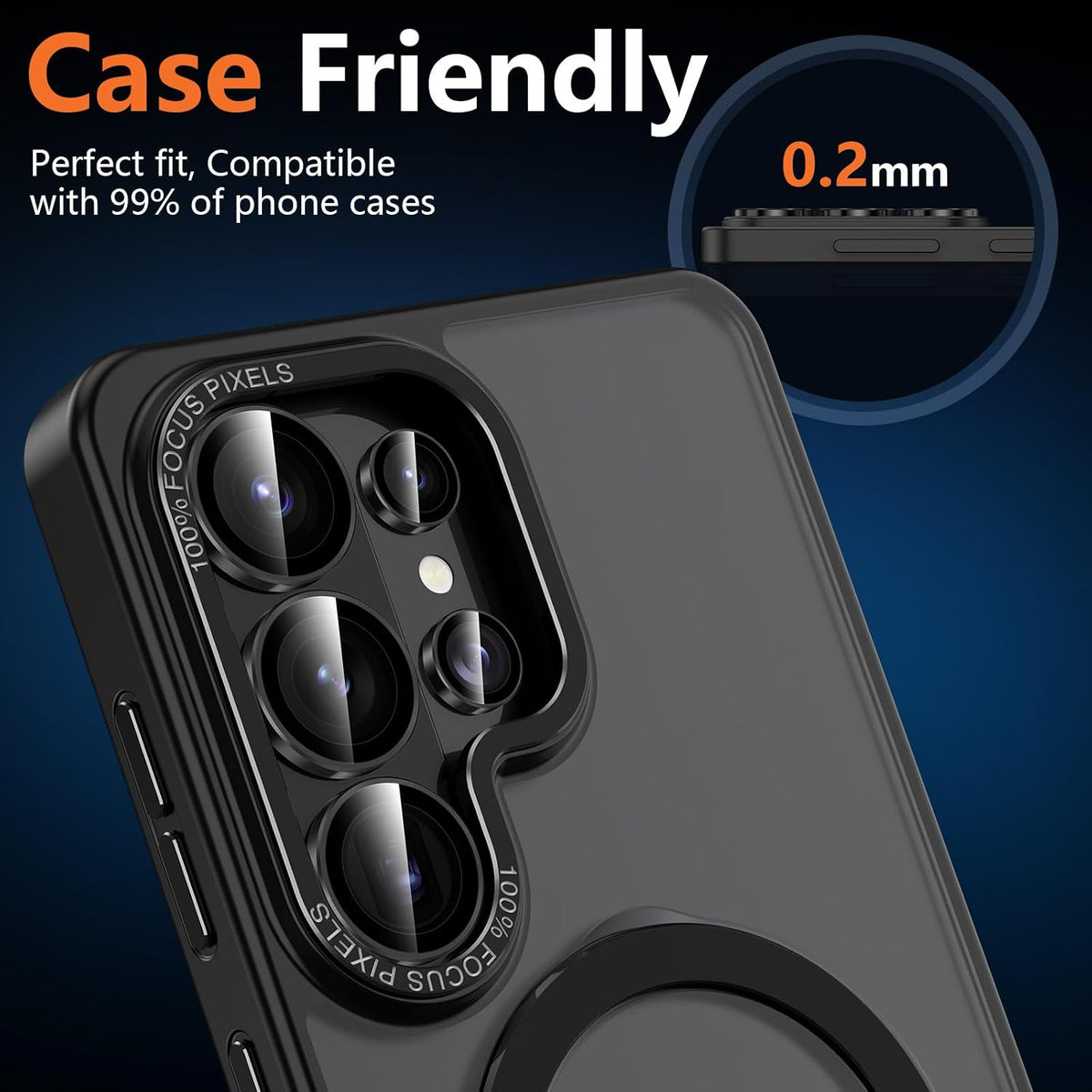 Camera Lens Protector Alloy Frame for Samsung Galaxy S26 Ultra