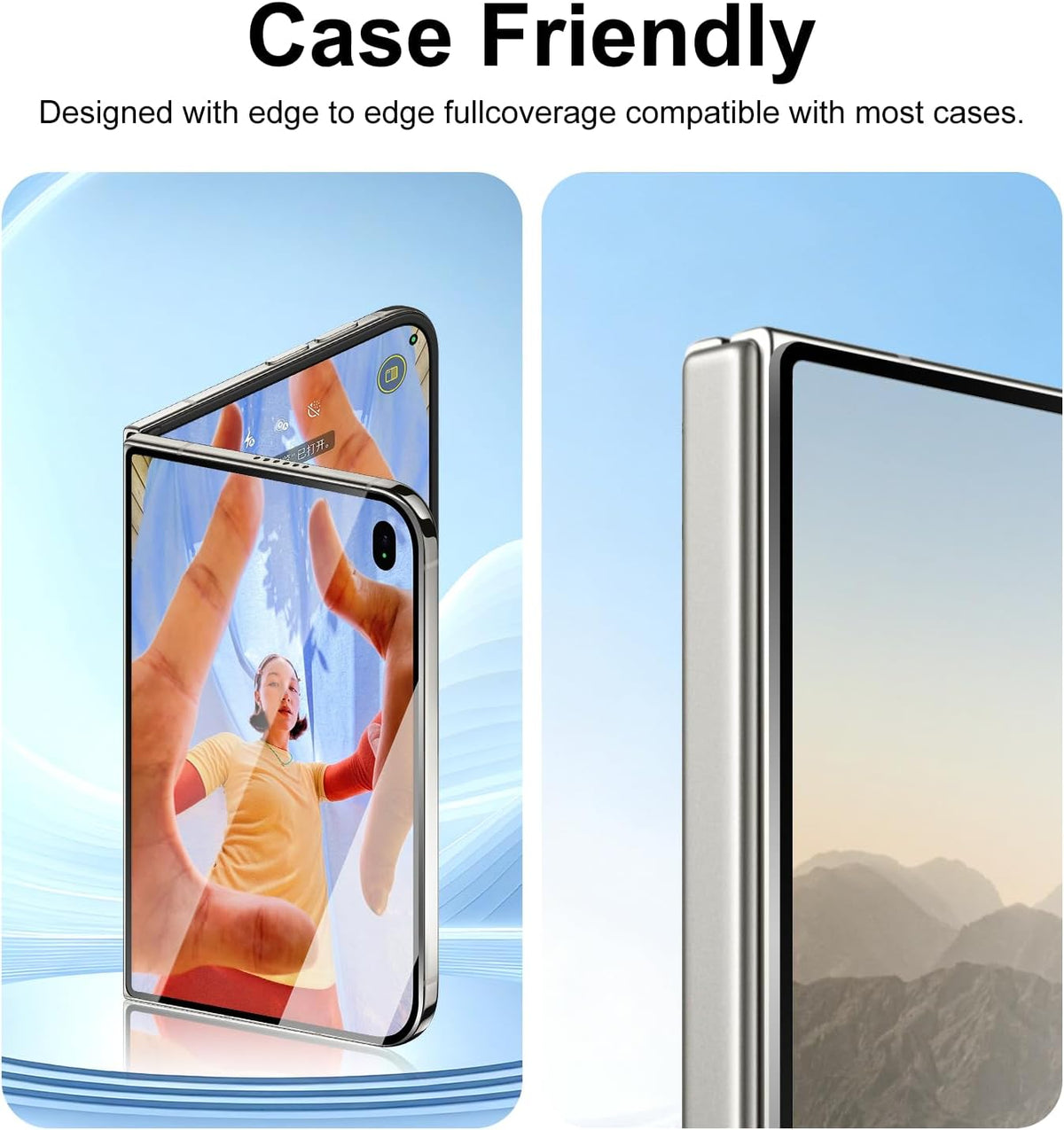 Full Front Cover Glass Screen Protector for iPhone Duo