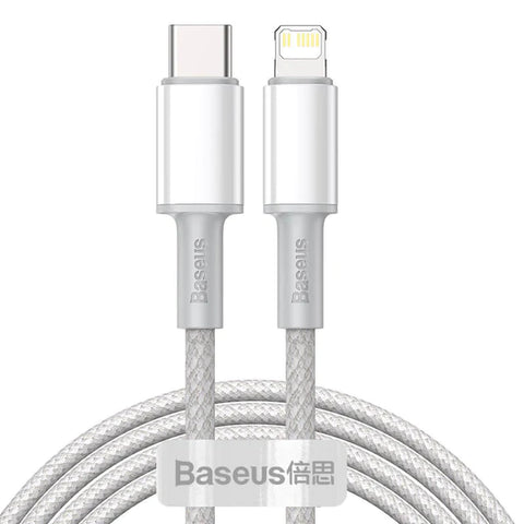 Baseus high-Density USB-C to lightning cable 20W (2m)