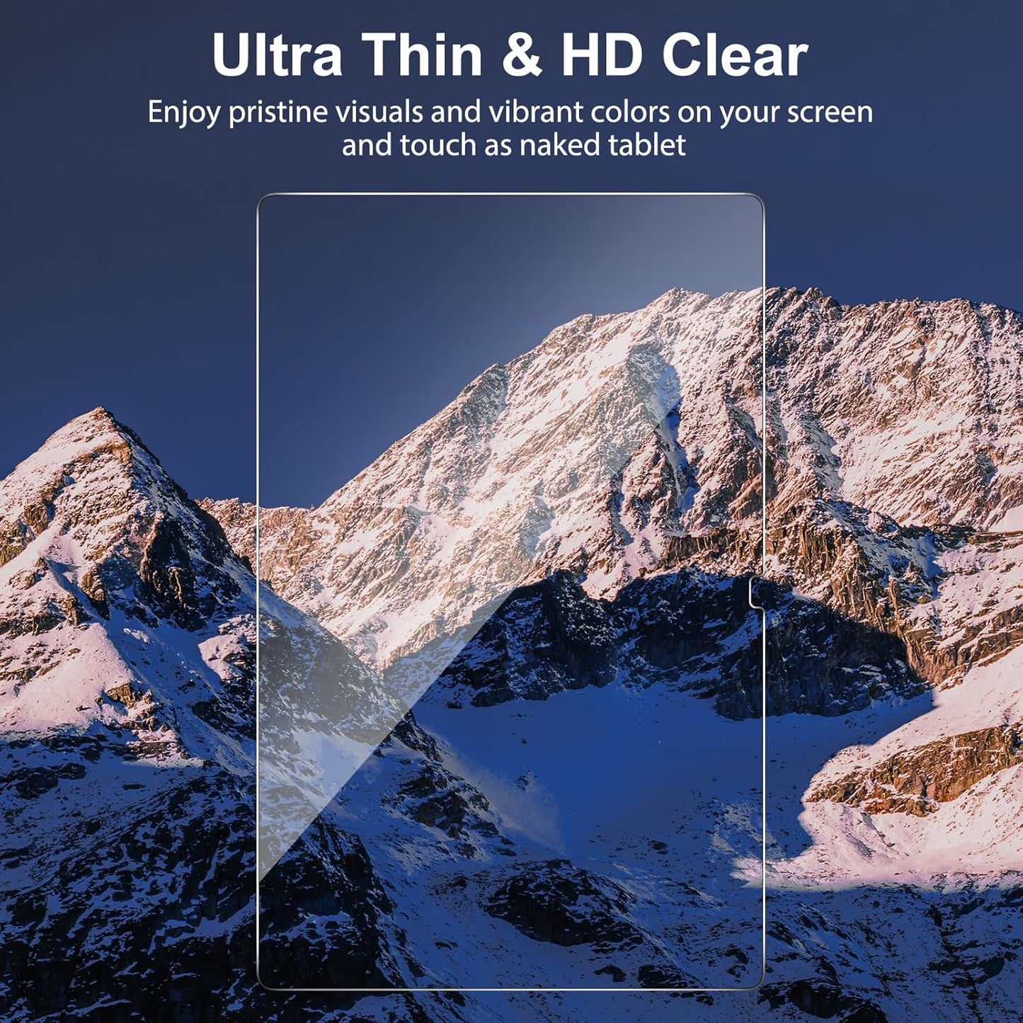 Glass Screen Protector for Samsung Galaxy Tab S10 FE Plus