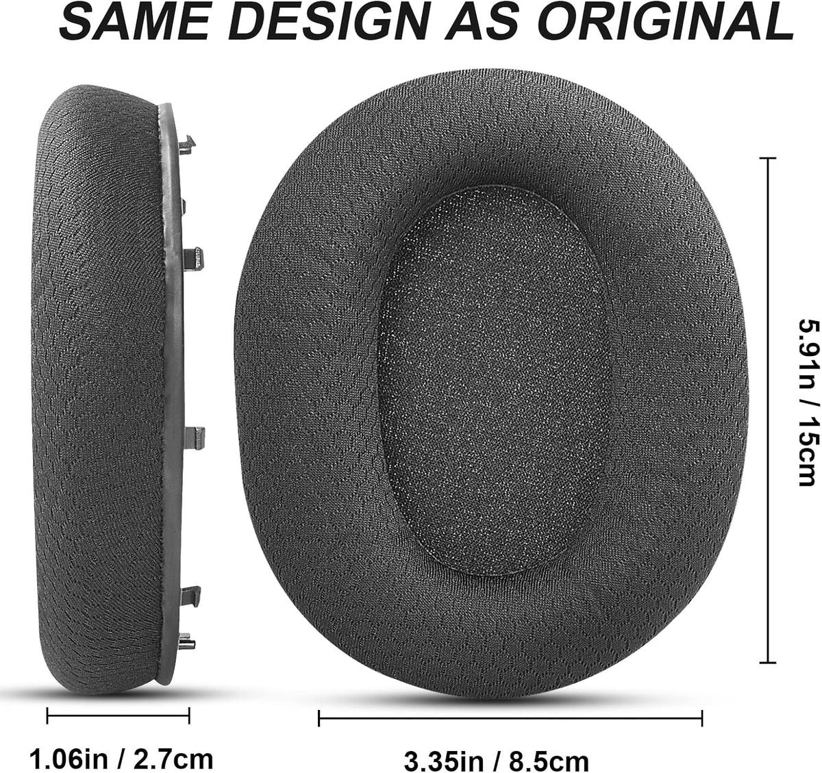 Earphone Pad Replacements for Razer Blackshark V2 / V2 Pro 2020