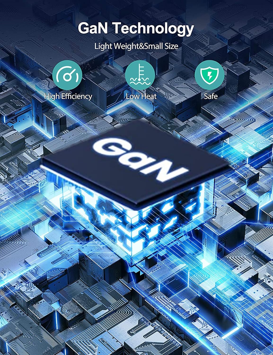 65W Superfast compatible Wall Charger with USB-C Cable