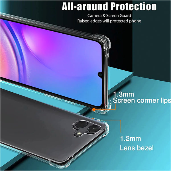 Bumper Hard Clear Case for Samsung Galaxy A05
