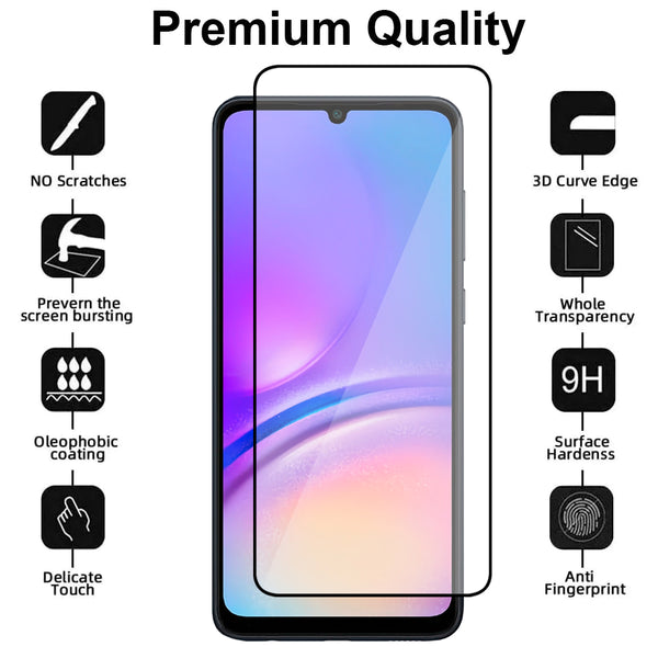 Full Cover Glass Screen Protector for Samsung Galaxy A05