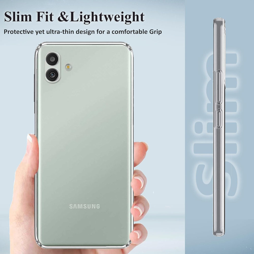 Clear Gel Case for Samsung Galaxy A06 4G