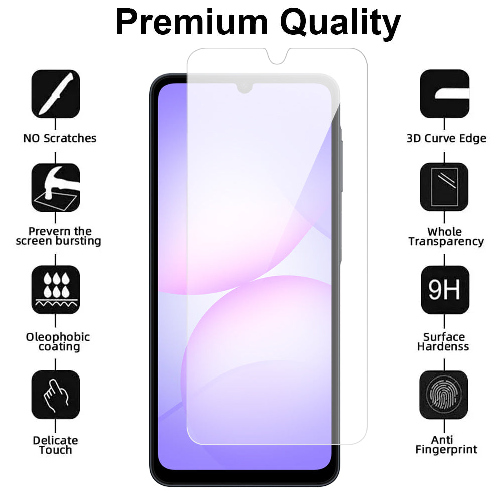 Samsung Galaxy A07 Glass Screen Protector (4 pack)