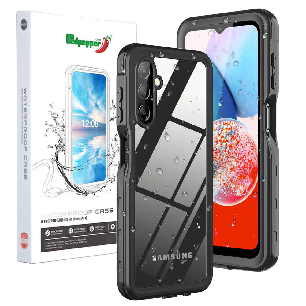 Samsung A14 Waterproof Case Redpepper