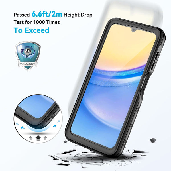 Samsung Galaxy A15 5G Waterproof case Shockproof cover