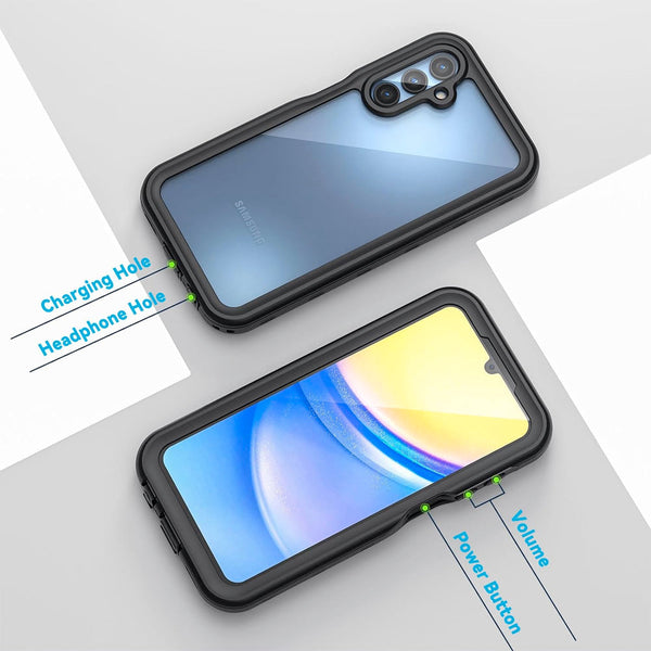 Samsung Galaxy A15 Waterproof case redpepper