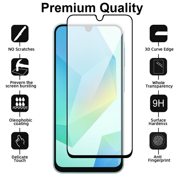 Full Cover Glass Screen Protector for Samsung Galaxy A16 5G