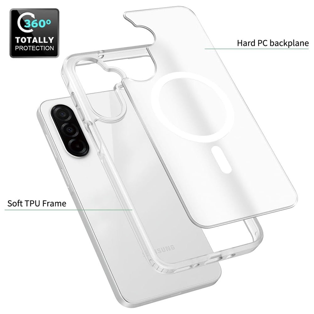 Clear Thin Magsafe Compatible Case for Samsung Galaxy A17 5G