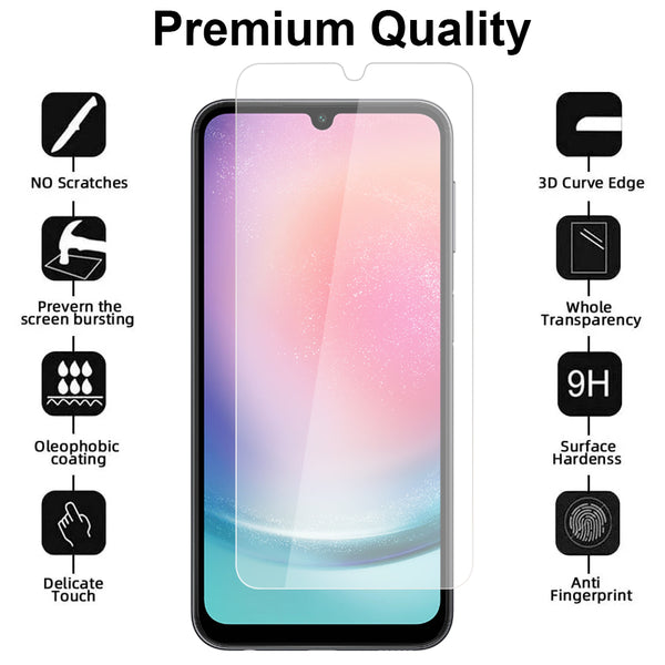 Glass Screen Protector for Samsung Galaxy A24
