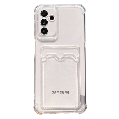 Silicone Card Wallet Case for Samsung Galaxy A24