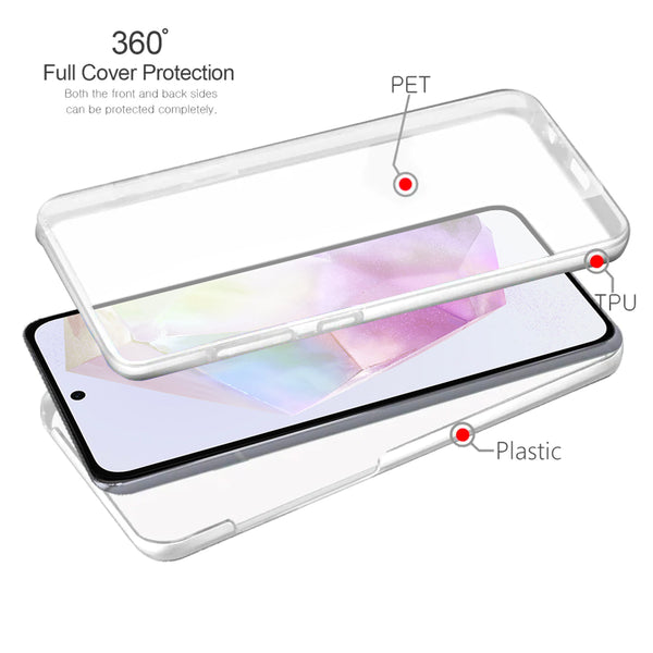 360 Clear Thin Case for Samsung Galaxy A35 5G
