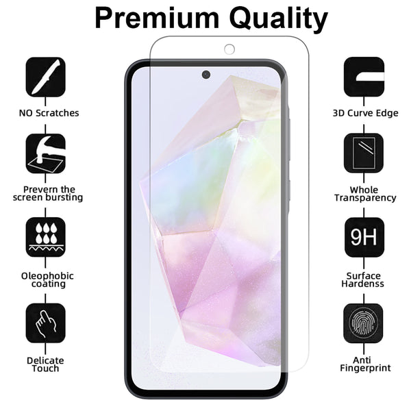 Glass Screen Protector for Samsung Galaxy A35 5G