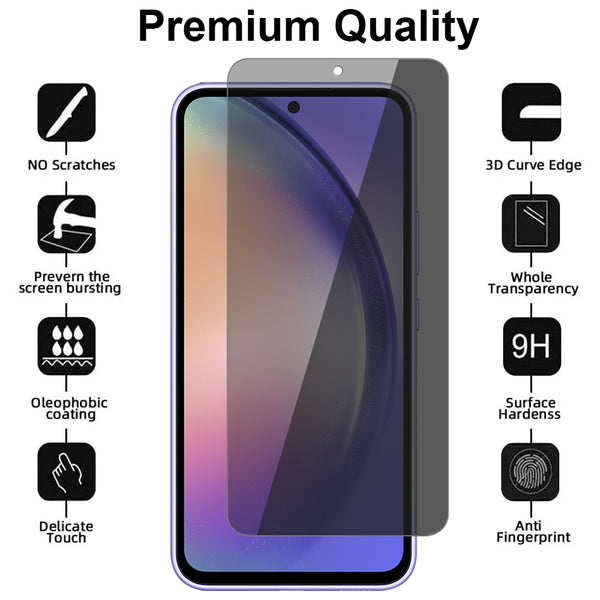 Privacy Glass Screen Protector for Samsung Galaxy A54 5G