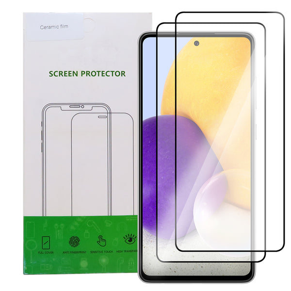 Ceramic Film Screen Protector for Samsung Galaxy A72 (2 pack)