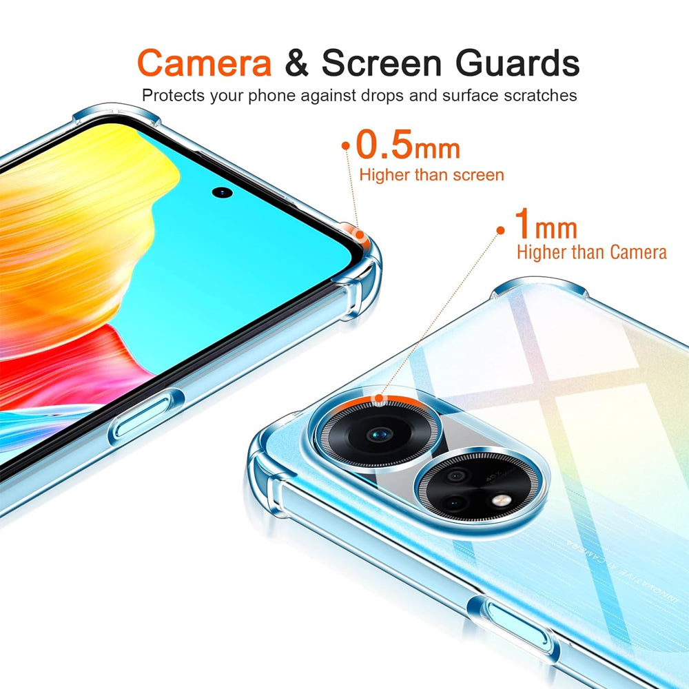 Bumper Clear Case for OPPO A18