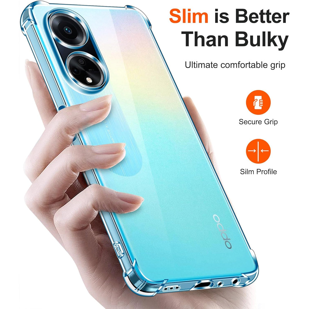 Bumper Clear Case for OPPO A60 4G