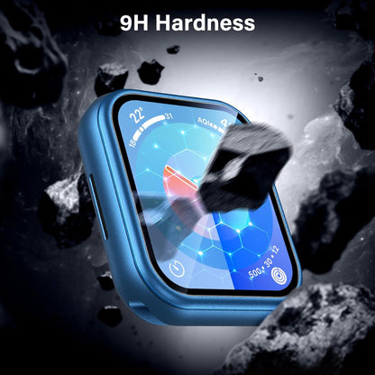 Apple Watch 45mm Glass Screen Protector Alignment Kit by SwiftShield (2 Pack - Blue)