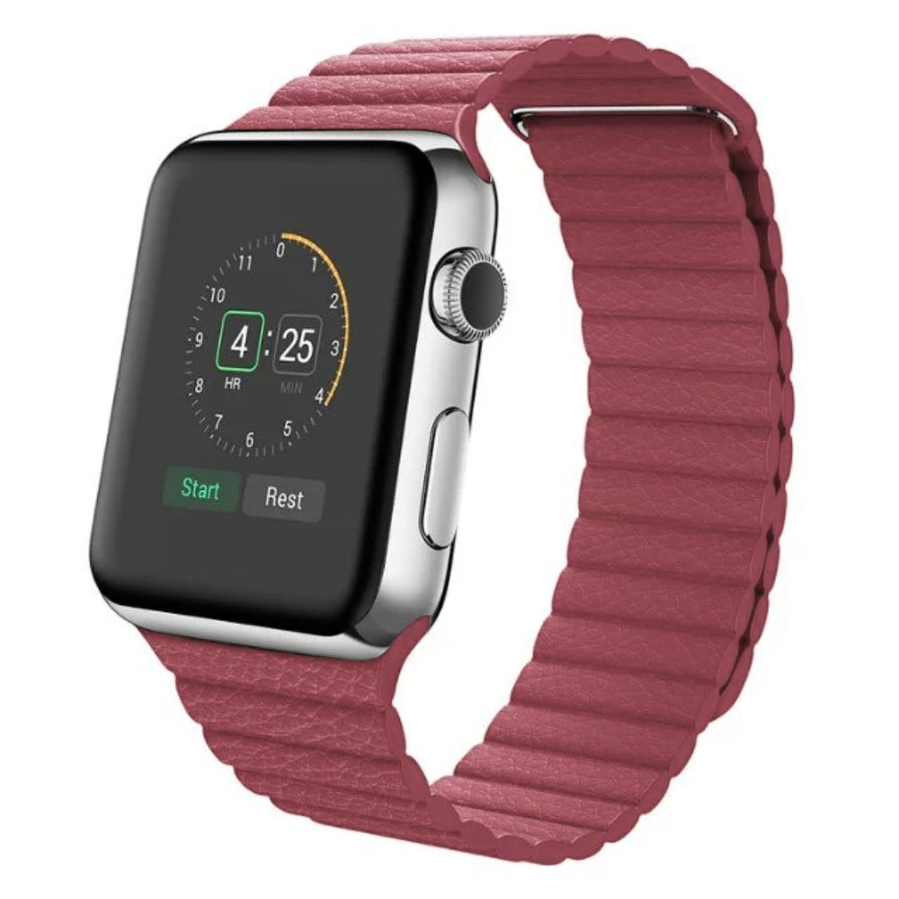 Leather Magnetic Strap for Apple Watch