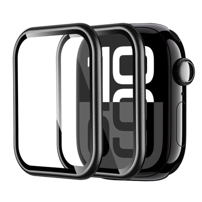 Apple Watch Series 11 (42mm) Glass Screen Protector Alignment Kit by SwiftShield (2 Pack - Black)