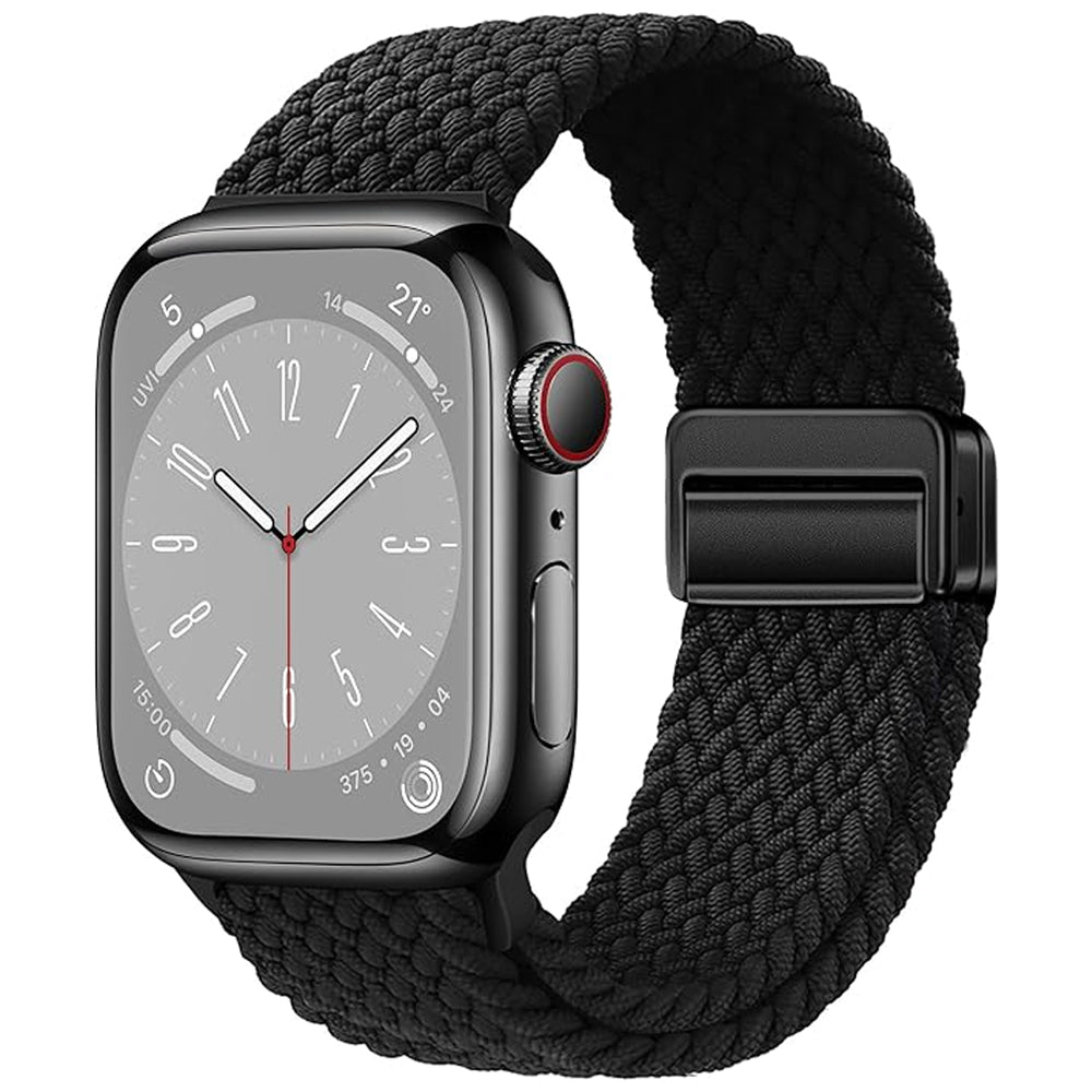 Nylon Stretch Braided Strap for Apple Watch