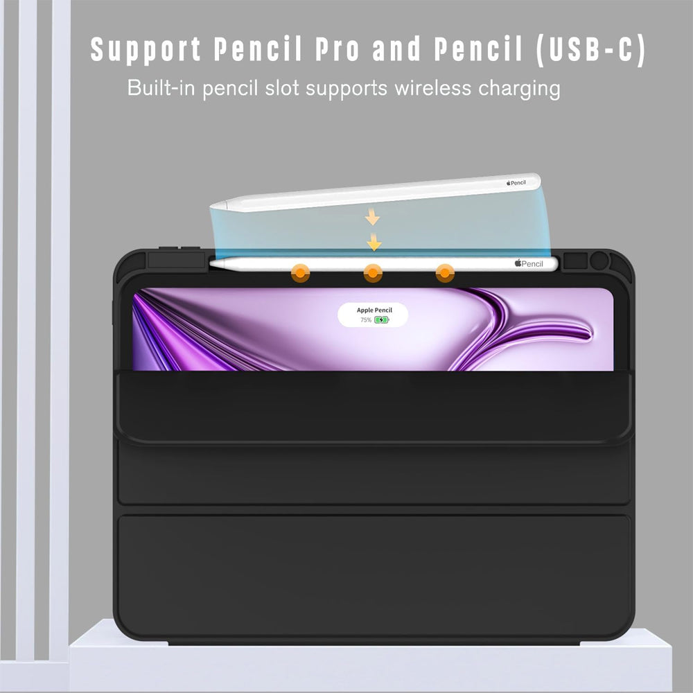 Smart Cover Pencil Case for iPad Pro 12.9" (4th 5th 6th gen)