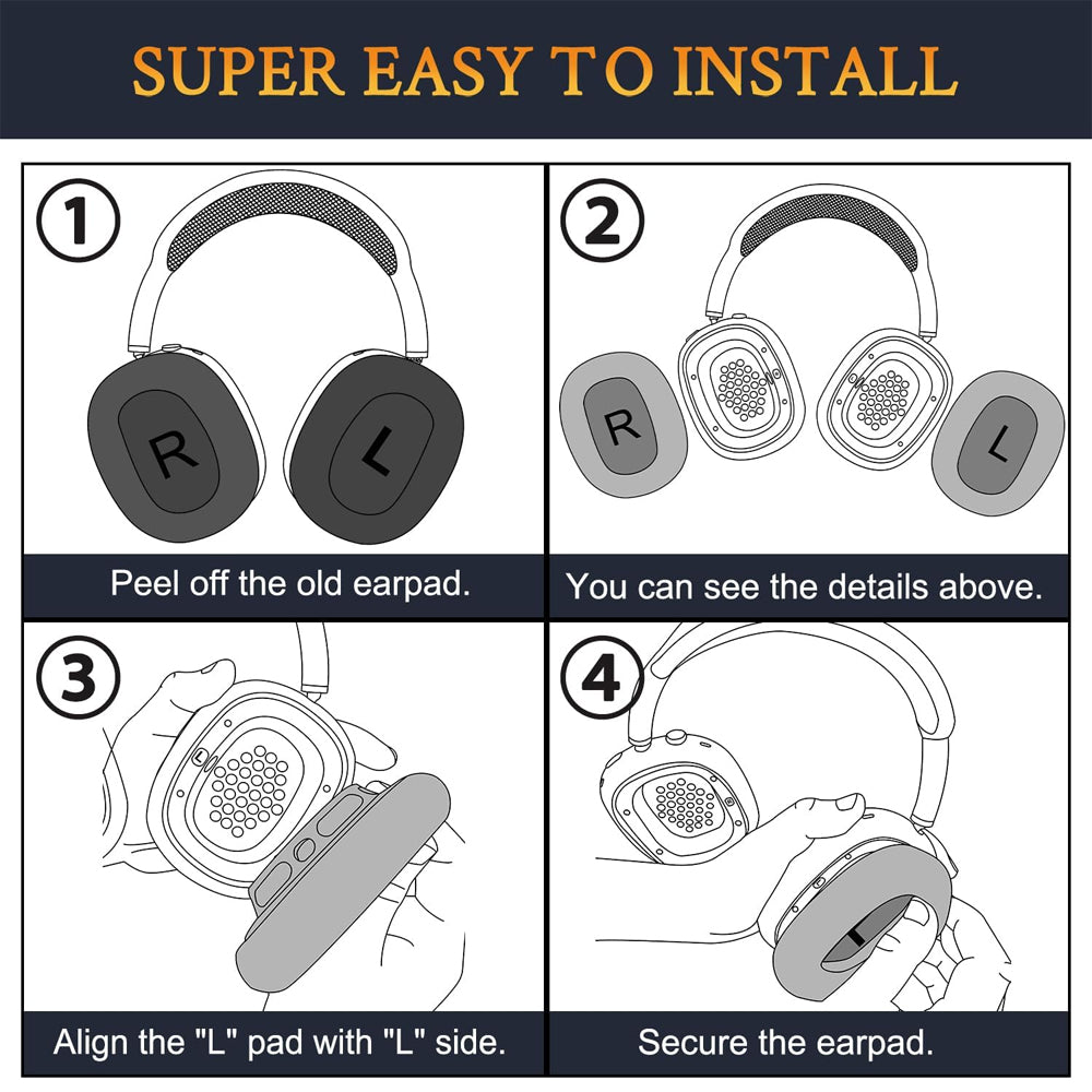 Earphone Pad Replacements for Airpods Max