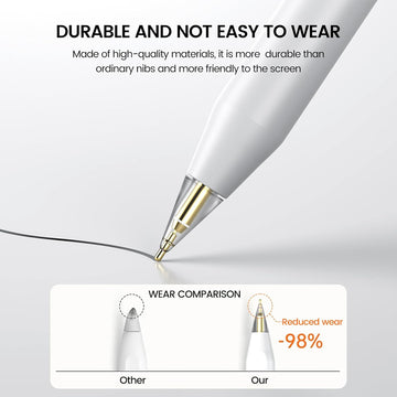 Fine-Point Apple Pencil Tip Replacement for Apple Pencil 1st 2nd