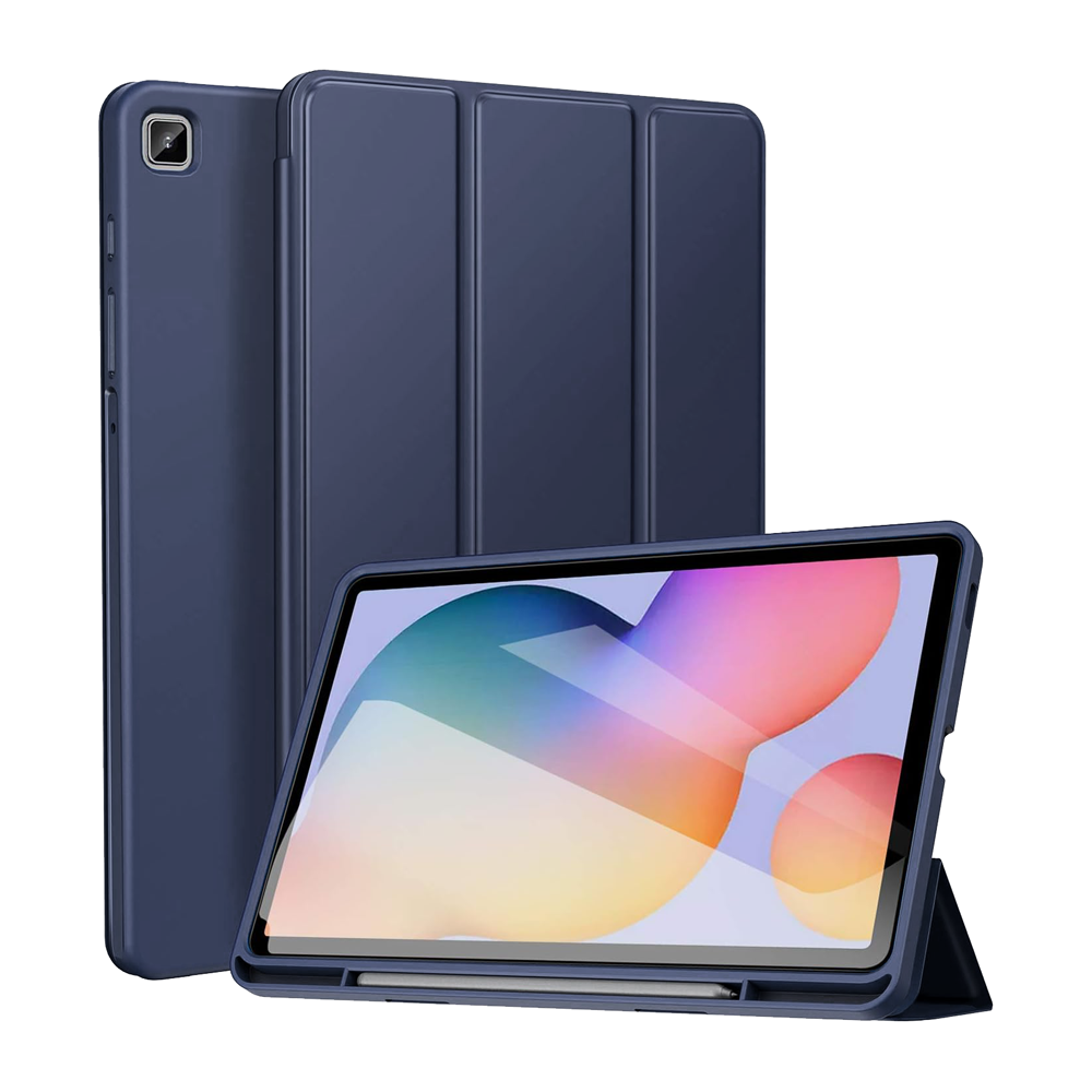 Slim Flip Case Cover for Samsung Galaxy Tab S6 Lite 10.4" 2024 with S Pen Holder