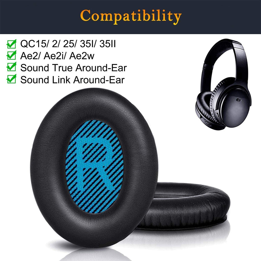 Earphone Pad Replacements for Bose QC 25 Screenhug