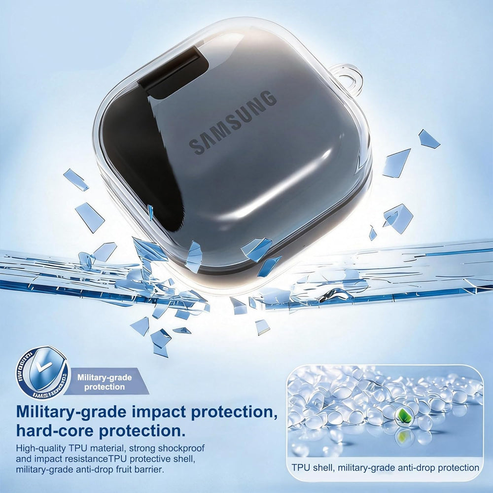 Clear TPU Case for Galaxy Buds 4 Pro