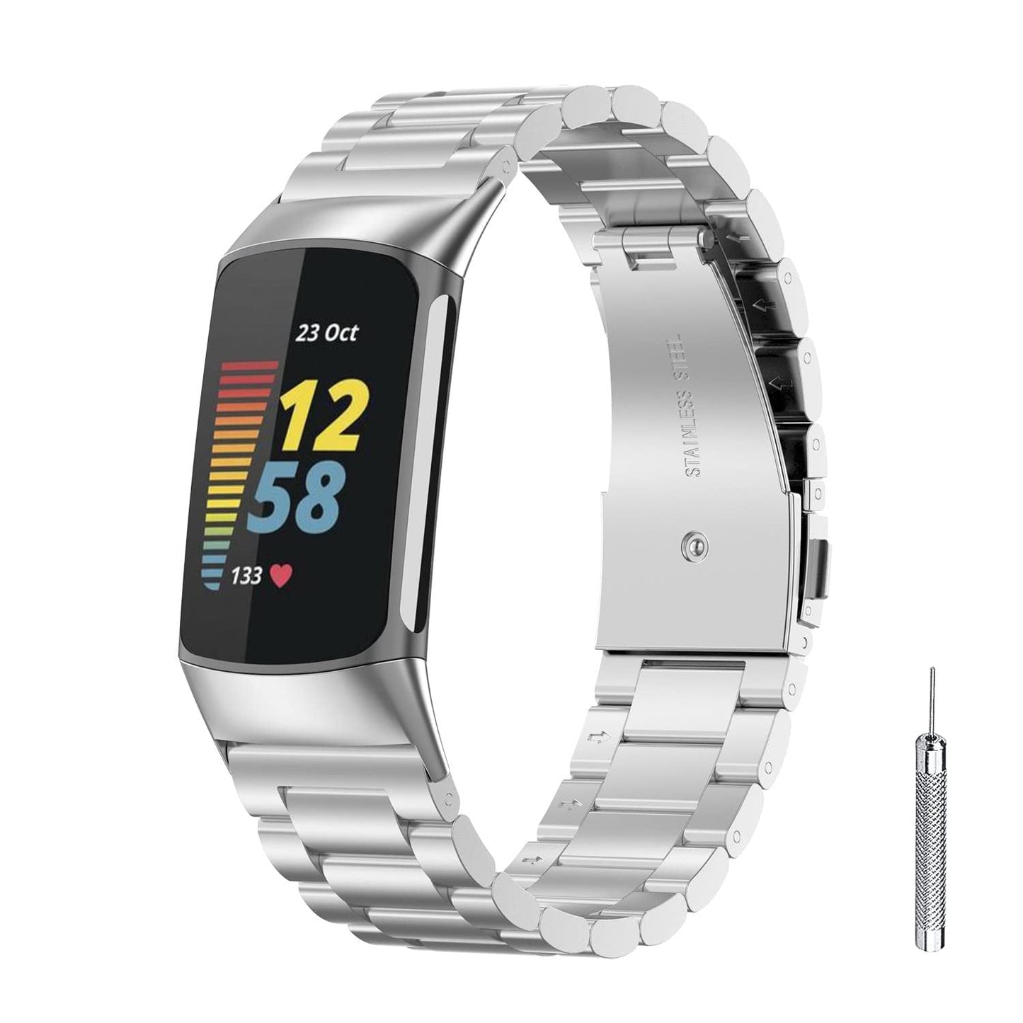 Metal Band Strap for Fitbit Charge 5