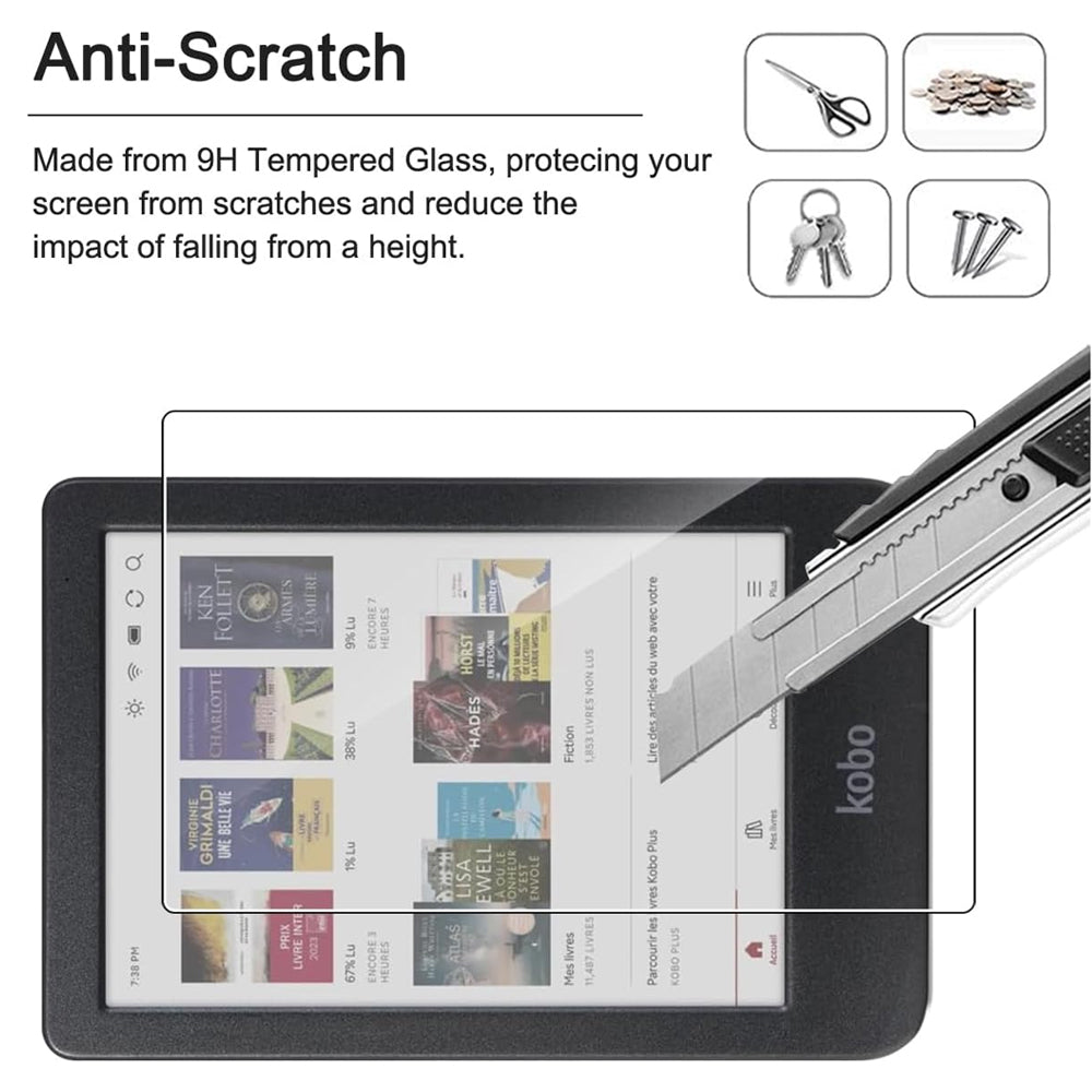 Glass Screen Protector for Kobo Libra Colour
