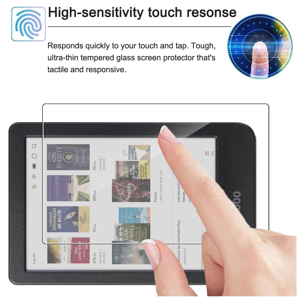 Glass Screen Protector for Kobo Libra Colour