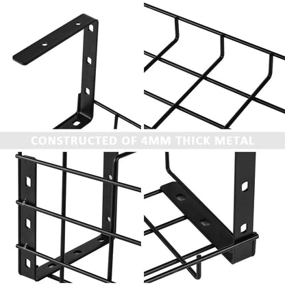 Cable Management Metal Desk Bracket